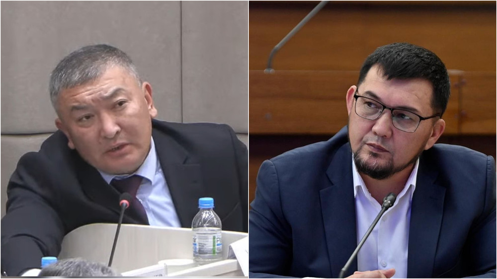 зампред ГИК Нурлан Худайкулов, депутат Алтынбек Кылычбаев