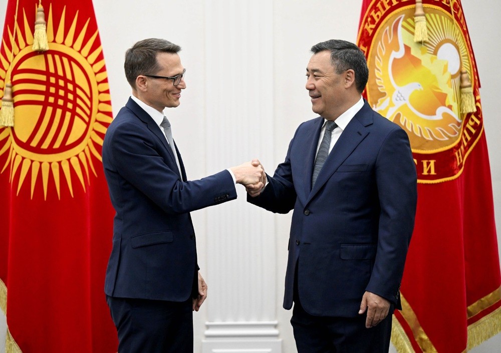 Мартин Шлегель и Садыр Жапаров