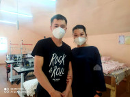 Eleman Sabyrbekov and Altyngul Japarova