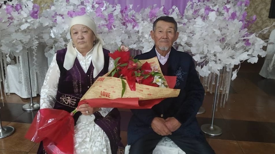 Жаныбек Тониев и Шакен Жанузакова