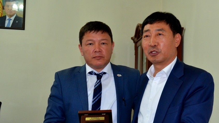 Канат Аманкулов и Ха Тэ Ек