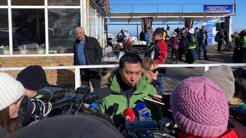 Министр культуры Азамат Жаманкулов