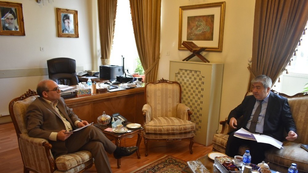 Встреча Турдакуна Сыдыкова и Сеида Жалолиддина Алави Сабзивари