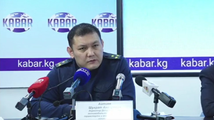 Директор Департамента автомобильного, водного транспорта и весогабаритного контроля Шухрат Айтиев