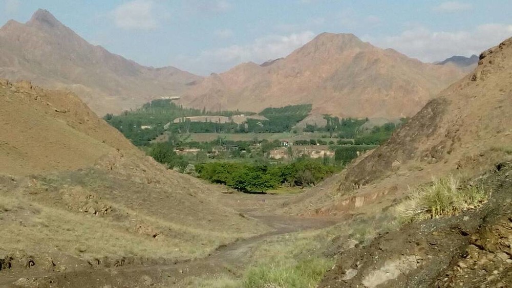 Приграничное село Достук Баткенского района