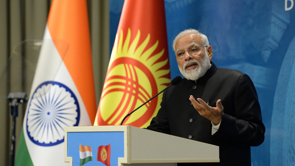 Премьер-министр Индии Нарендра Моди