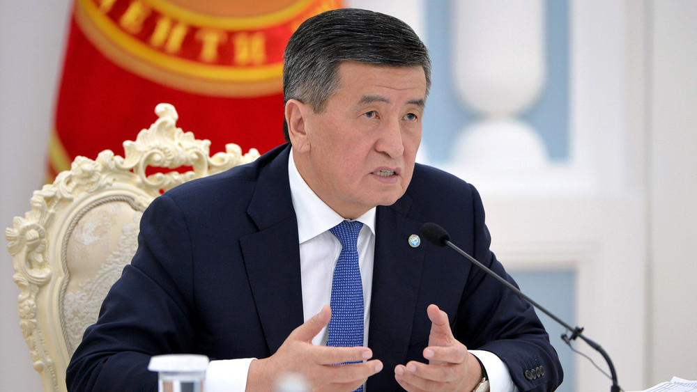 Президент Сооронбай Жээнбеков