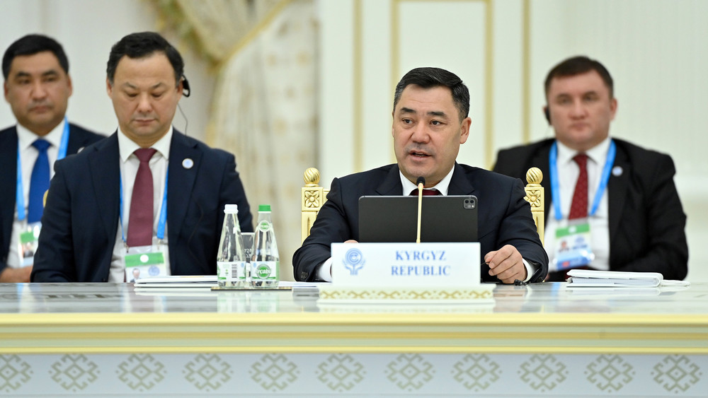 Президент Кыргызстана Садыр Жапаров