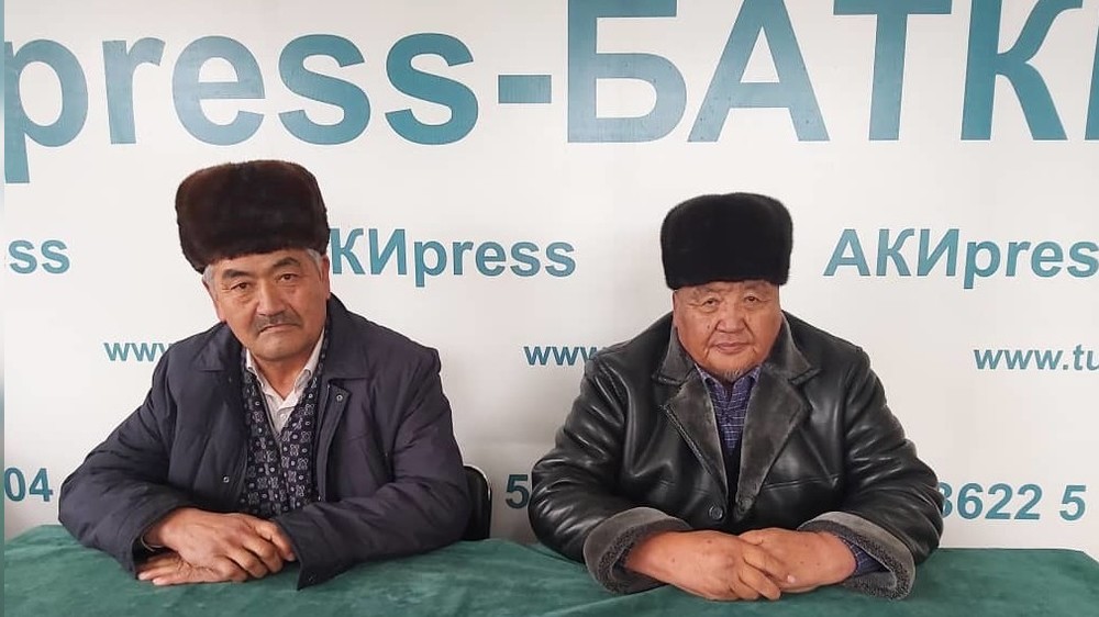 Асан Акматов и Жаныбек Эсенов