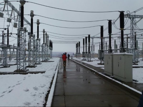 Фото &mdash; Как выглядит подстанция &laquo;Ала-Арча&raquo;, позволяющая переключать электроснабжение между станциями &laquo;Кемин&raquo; и &laquo;Фрунзенская&raquo; &mdash; Tazabek