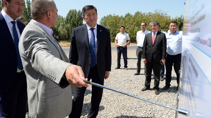 Строительство дороги Маданият&mdash;Жалал-Абад начнется в октябре 2018 года &mdash; Tazabek