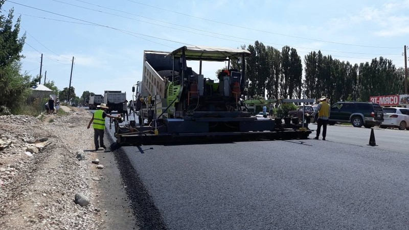 За 2017 год Департамент дорожного хозяйства выполнил дорожные работы на 4,4 млрд сомов &mdash; Tazabek