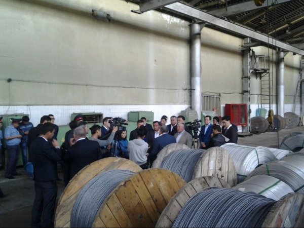 Фото &ndash; &laquo;Каиндинский кабельный завод&raquo;, общий долг которого составляет 84,5 млн сомов &mdash; Tazabek