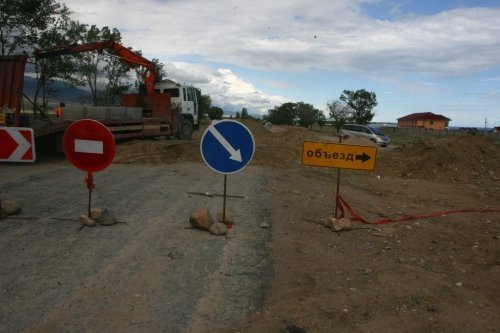 Фоторепортаж &mdash; Ход  реконструкции автодороги  на участке Балыкчы&mdash;Тамчы&mdash;Корумду &mdash; Tazabek
