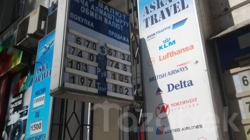 Фото &mdash; Рыночный курс валют, доллар продолжает терять позиции &mdash; Tazabek