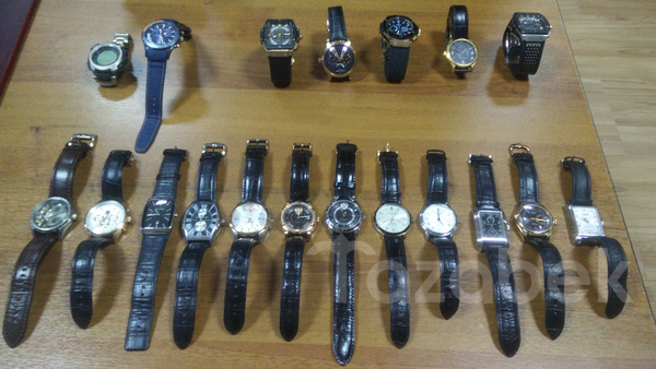 Фото, видео &mdash; В ходе обыска в особняке экс-начальника таможни &laquo;Северная&raquo; Н.Айбашева были изъяты 20 часов марок Patek Philippe, Rolex, Ulysse Nardin, Hublot &mdash; Tazabek