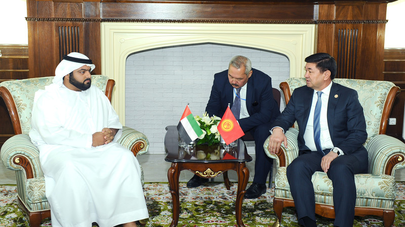 Премьер М.Абылгазиев и наследный принц  Эмирата Эль-Фуджейра обсудили туризм и деловое сотрудничество &mdash; Tazabek