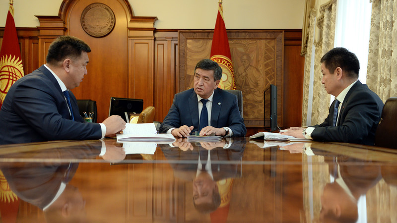 Ведутся переговоры с Узбекистаном, Россией, Казахстаном, Таджикистаном об экспорте картофеля, - министр Н.Мурашев на встрече с президентом &mdash; Tazabek