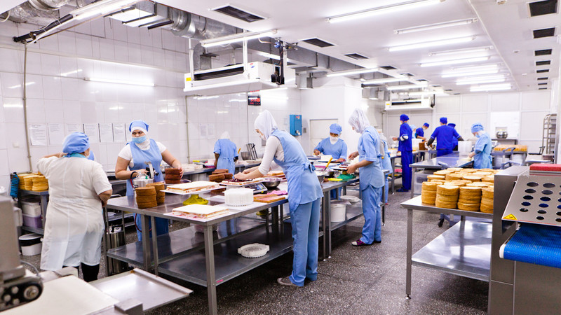 Какие регионы КР являются лидерами по производству пищевых продуктов? (объемы) &mdash; Tazabek