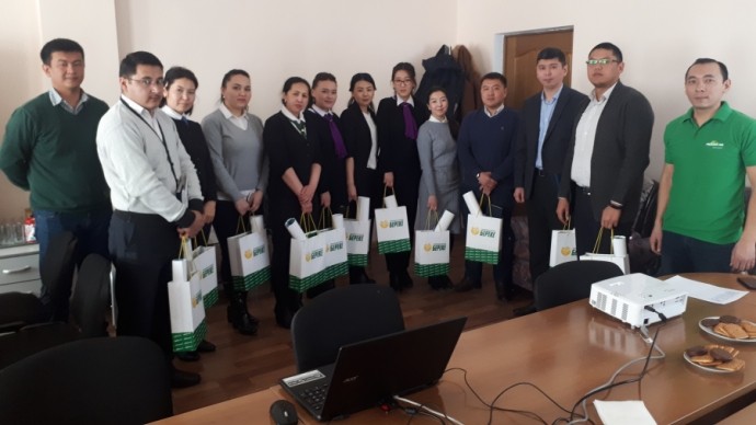 Для банков-партнеров и филиалов &laquo;Айыл Банк&raquo; проведены семинары по новым услугам системы денежных переводов &laquo;Береке&raquo; &mdash; Tazabek