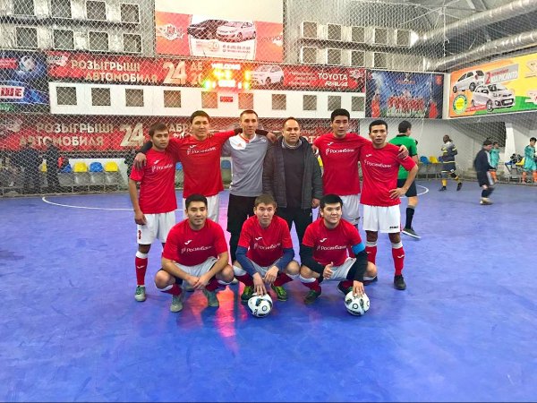 Футбольный клуб &laquo;Росинбанк&raquo; - чемпион! &mdash; Tazabek