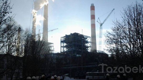 Строительство первого блока котлоагрегата на ТЭЦ Бишкека планируется закончить 15 июня 2017 года &mdash; Tazabek