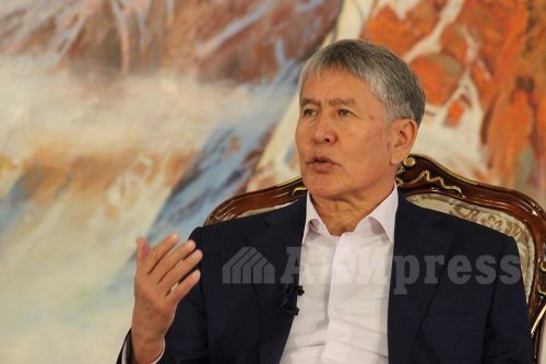 В этом году мы должны принять карту устойчивого развития КР на 2017-2030 годы, - президент А.Атамбаев &mdash; Tazabek