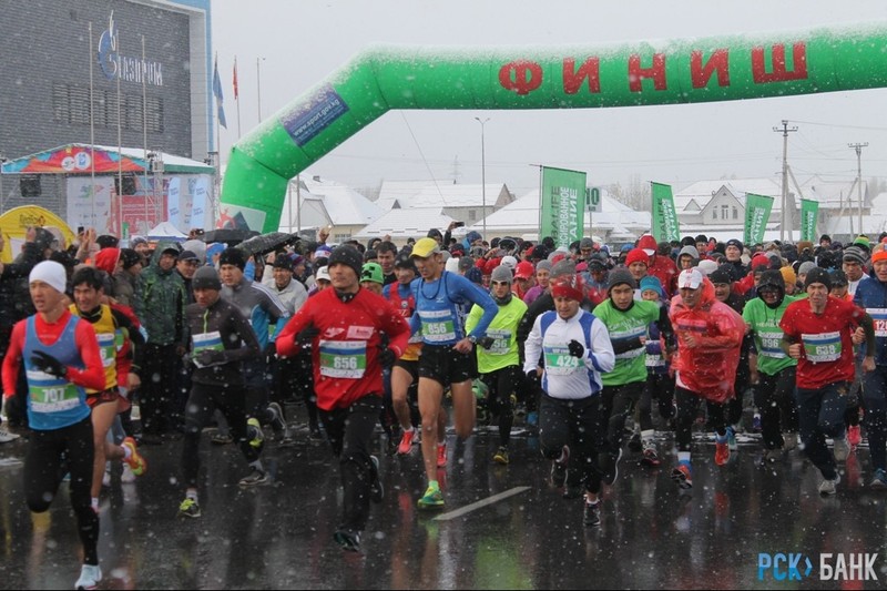 PR: Команда &laquo;РСК Банка&raquo; приняла участие в I Бишкекском международном полумарафоне &mdash; Tazabek