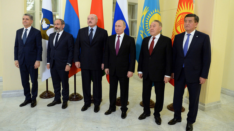 Фото &mdash; Как проходит заседание Высшего Евразийского экономического совета, на котором принимает участие С.Жээнбеков &mdash; Tazabek