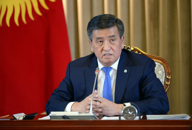 Строительство автодороги Бишкек&mdash;Ош&mdash;Узген приостановлено из-за нехватки финансов, - президент С.Жээнбеков &mdash; Tazabek