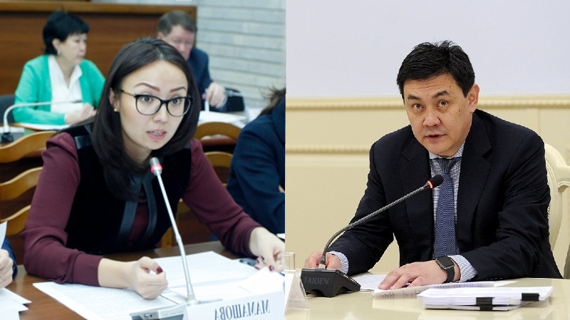 Депутат А.Мамашова спросила, понимает ли вице-премьер С.Муканбетов абсурдность штрафа в 1 тыс. 80 сомов за незаконный ввоз ГСМ &mdash; Tazabek