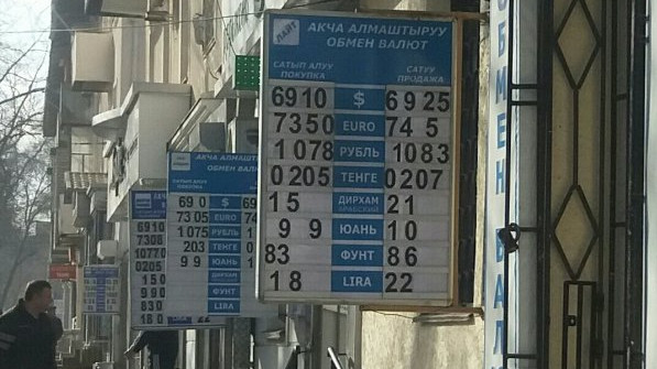 В обменках Бишкека объяснили нехватку долларов США &mdash; Tazabek