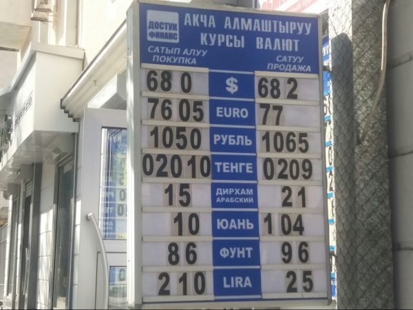 Фото — За неделю доллар США подешевел на 90 тыйынов — Tazabek