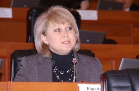 Депутат И.Карамушкина замглаве ГСБЭП о коррупции: Я не получила ответ на свой вопрос &mdash; Tazabek