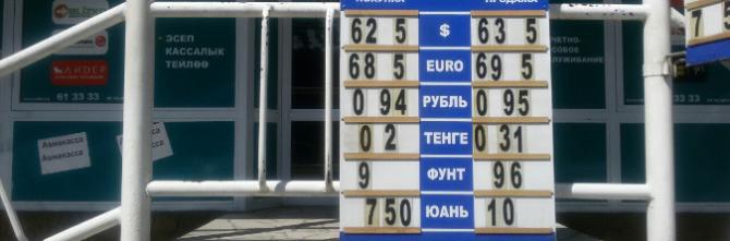 Снижение курса тенге создаст краткосрочное давление на кыргызский сом, - эксперт У.Кадыр уулу &mdash; Tazabek