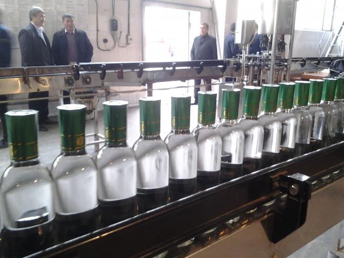 Фото &mdash; На винно-водочном заводе в Бишкеке установлено видеонаблюдение и расходомеры &mdash; Tazabek
