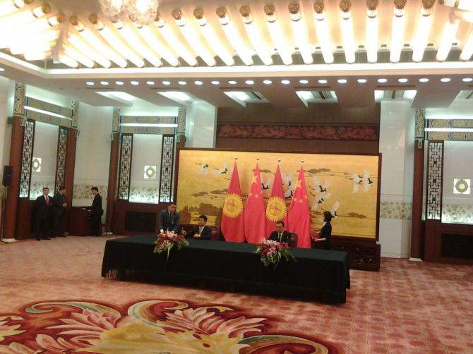 КР и КНР намерены направить усилия на совместное использование Экономического пояса Шелкового пути (текст коммюнике) &mdash; Tazabek