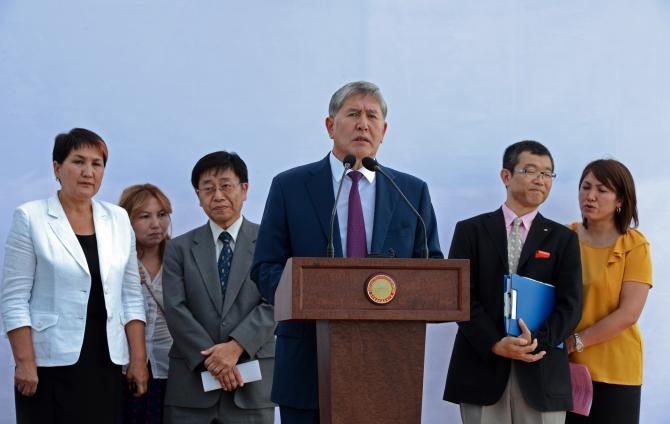 А.Атамбаев: Через 2 года завершится строительство альтернативной дороги Бишкек&mdash;Балыкчы&mdash;Казарман &mdash; Tazabek