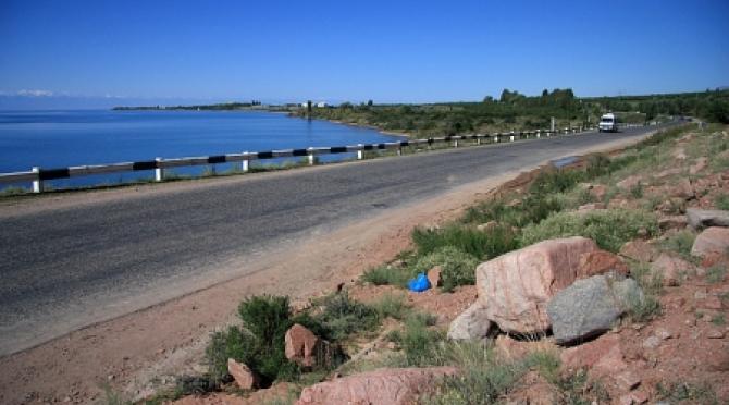 Правительство одобрило проект соглашения по строительству автодороги Чолпон-Ата&mdash;Алматы (карта) &mdash; Tazabek