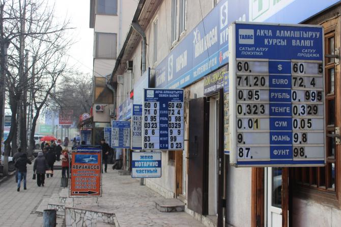 За 1 год доллар подорожал на 7 сомов (график) &mdash; Tazabek