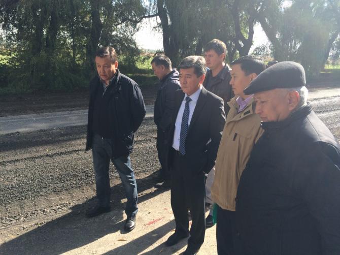 Фото &mdash; Ход реабилитации автодороги Бишкек&mdash;аэропорт &laquo;Манас&raquo; &mdash; Tazabek