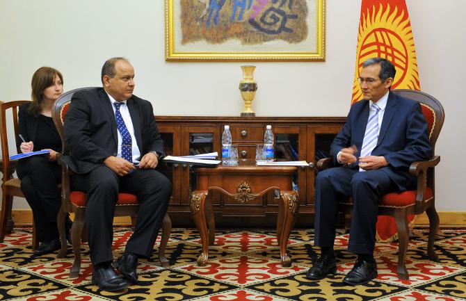 Премьер обсудил с региональным директором Всемирного банка реализацию совместных проектов &mdash; Tazabek