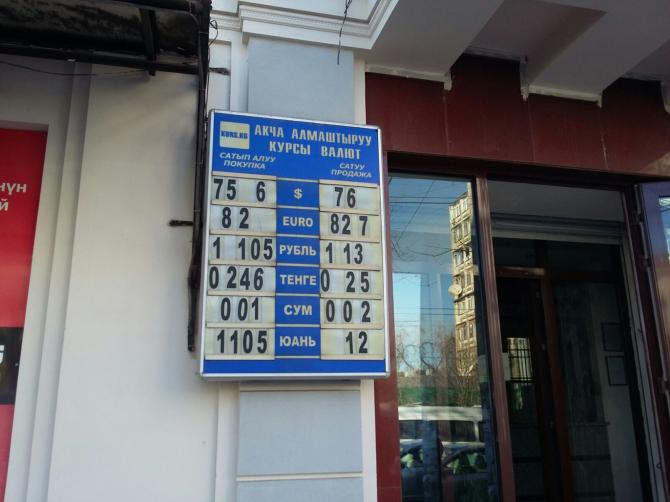 Фоторепортаж &mdash; Текущий курс валют на Моссовете &mdash; Tazabek