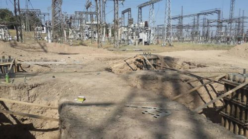 Заливка бетона на подстанции Быстровка-опоры №А56 на линии 220кВ.jpeg