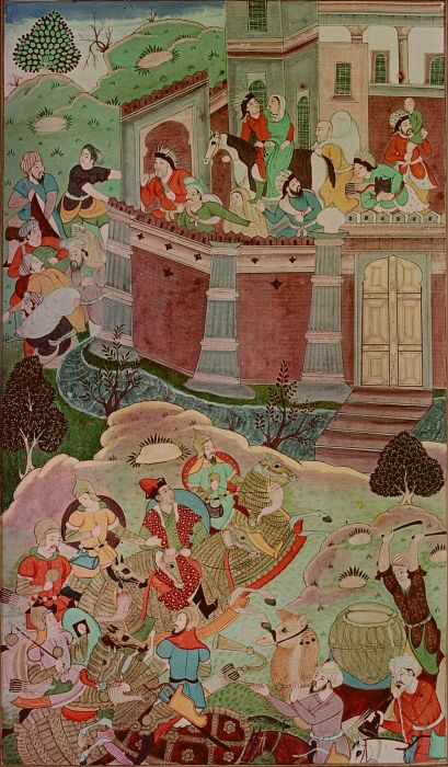 Arik_Buka_defeats_Alghu-Rashid_al'Din_Jami_al_Tavarikhs