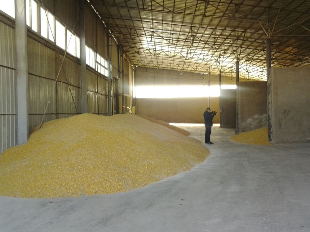 Зерносушилка компании «Кыргыз Корм».