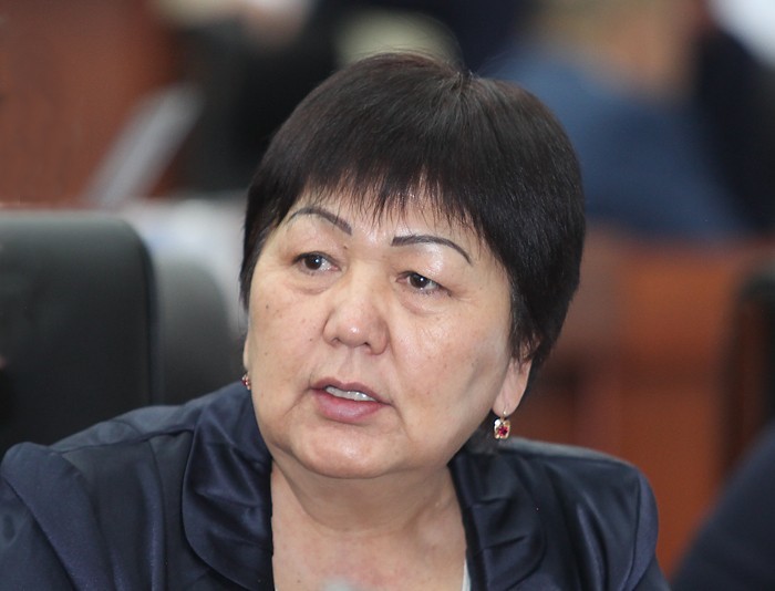 Депутат Карамат Орозова (СДПК)