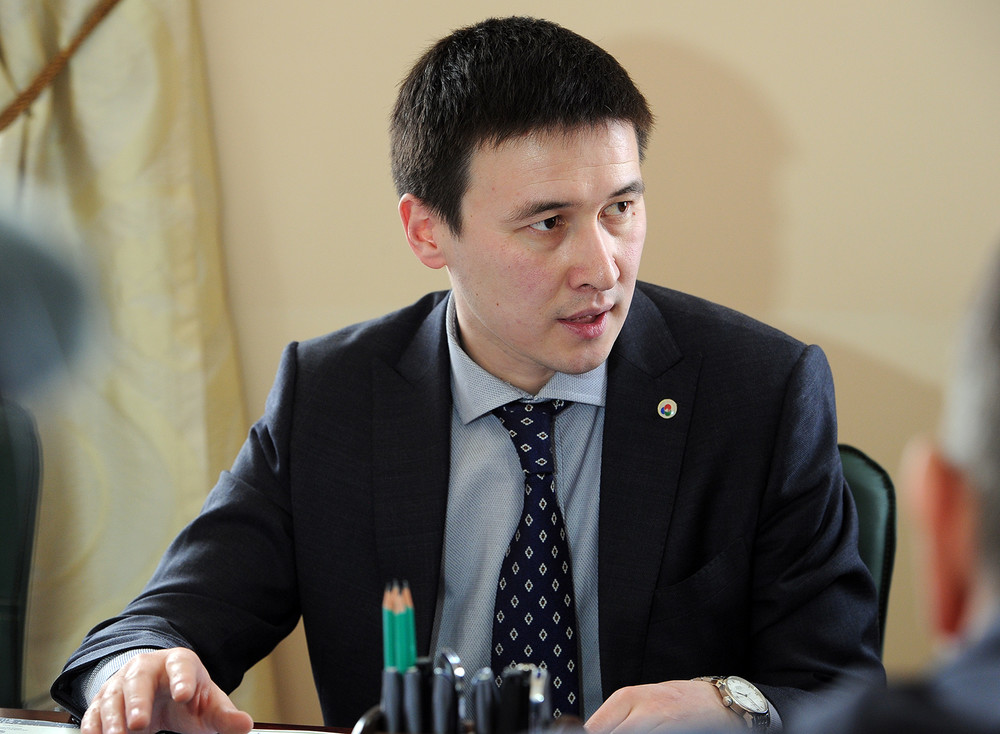 Глава Нацэнергохолдинга Айбек Калиев.