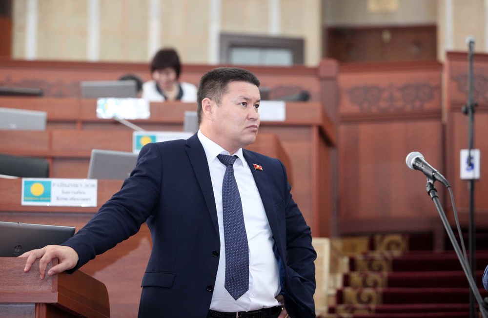 депутат Талант Мамытов («Республика — Ата-Журт»)