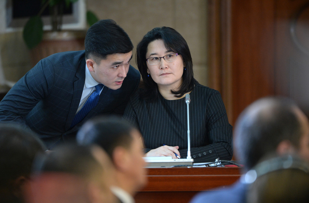 Пресс-секретарь президента Толгонай Стамалиева